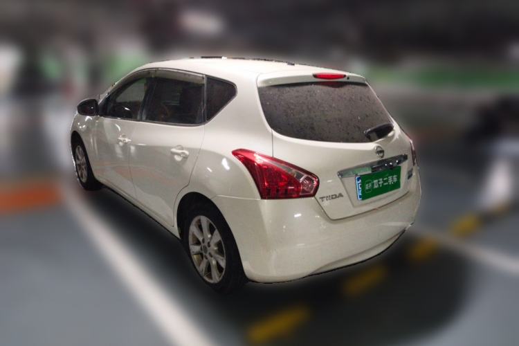 Used Nissan Tiida 2011 1.6L CVT Smart Version Rear Left 45 Deg