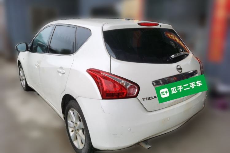 Used Nissan Tiida 2011 1.6L CVT Luxury Edition Rear Left 45 Deg