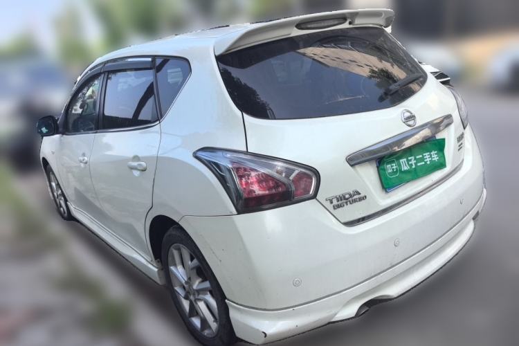 Used Nissan Tiida 2011 1.6T M-CVT Cool Edition Rear Left 45 Deg