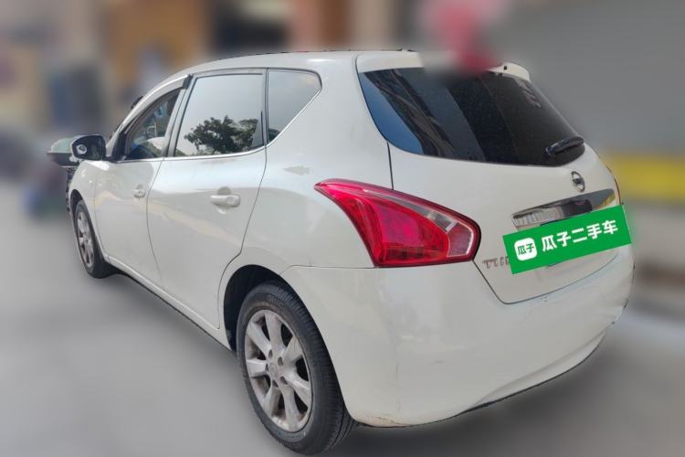 Used Nissan Tiida 2011 1.6L CVT Smart Version Rear Left 45 Deg