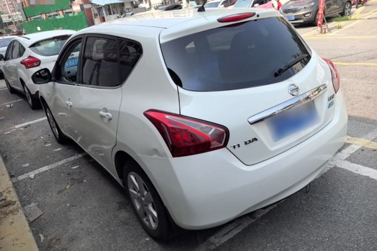 Used Nissan Tiida 2011 1.6L CVT Comfort Model Rear Left 45 Deg