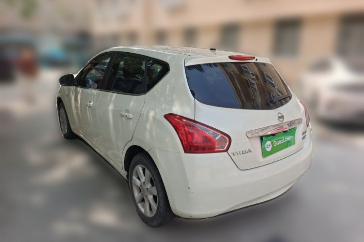 Used Nissan Tiida 2011 1.6L CVT Smart Version Rear Left 45 Deg