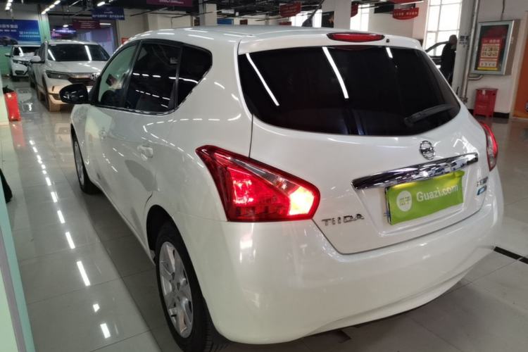 Used Nissan Tiida 2011 1.6L CVT Comfort Model Rear Left 45 Deg