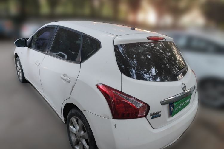 Used Nissan Tiida 2011 1.6L CVT Comfort Model Rear Left 45 Deg