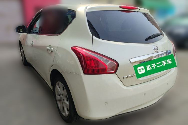 Used Nissan Tiida 2011 1.6L CVT Smart Version Rear Left 45 Deg