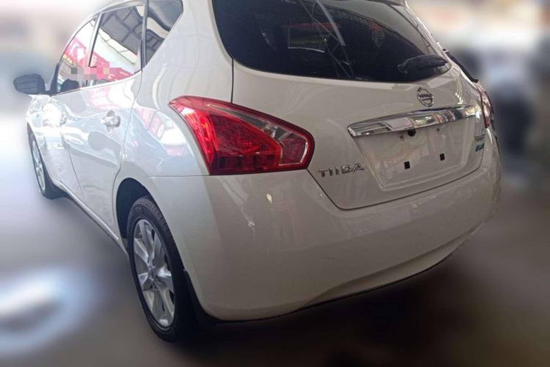 Used Nissan Tiida 2011 1.6L CVT Smart Version Rear Left 45 Deg