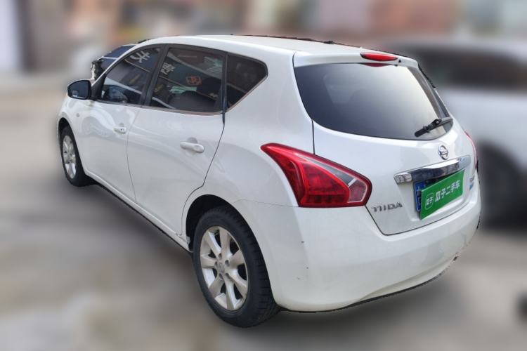 Used Nissan Tiida 2011 1.6L CVT Smart Version Rear Left 45 Deg