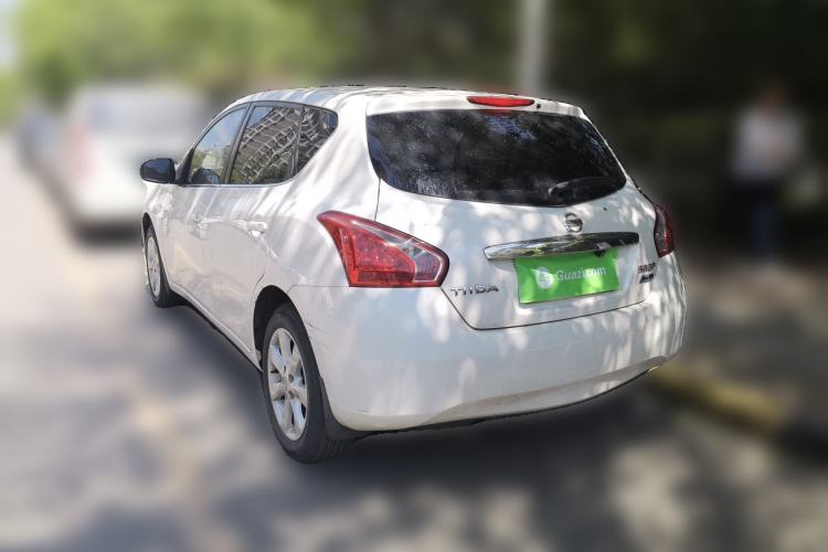 Used Nissan Tiida 2011 1.6L CVT Comfort Model Rear Left 45 Deg