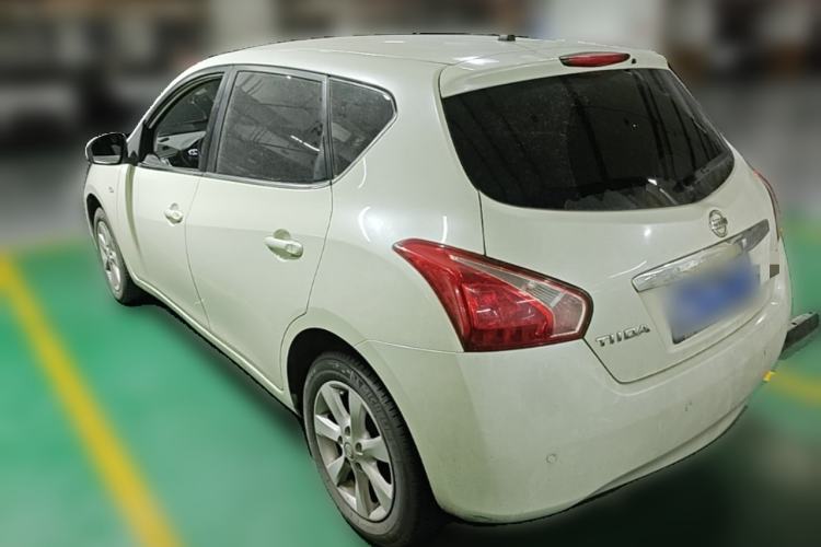 Used Nissan Tiida 2011 1.6L CVT Comfort Model Rear Left 45 Deg