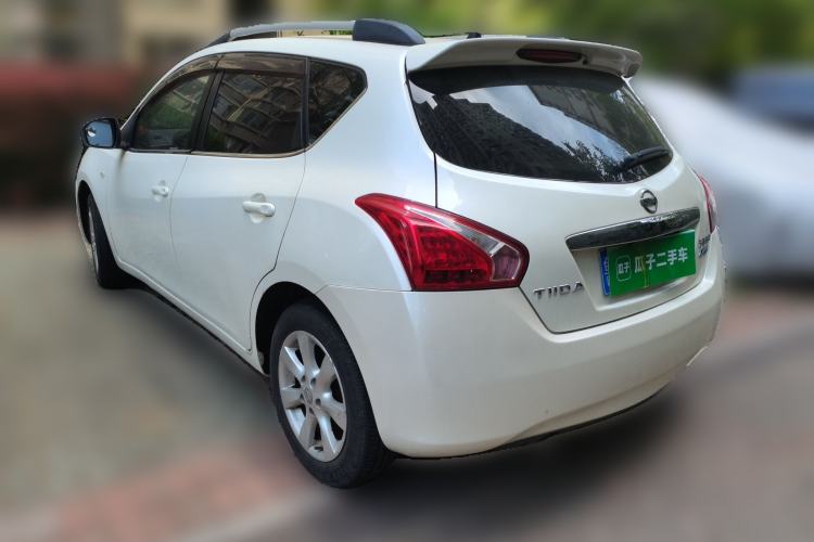 Used Nissan Tiida 2011 1.6L CVT Comfort Model Rear Left 45 Deg
