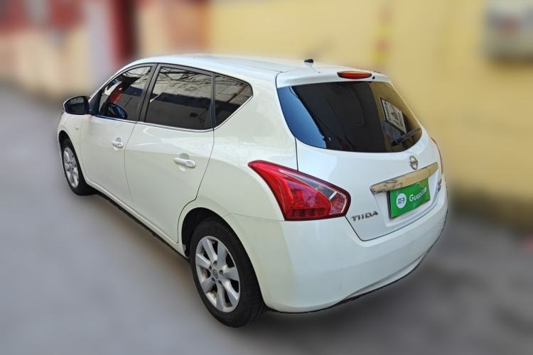 Used Nissan Tiida 2011 1.6L CVT Smart Version Rear Left 45 Deg