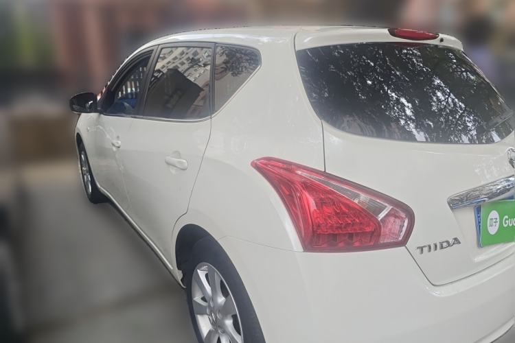 Used Nissan Tiida 2011 1.6L CVT Comfort Model Rear Left 45 Deg