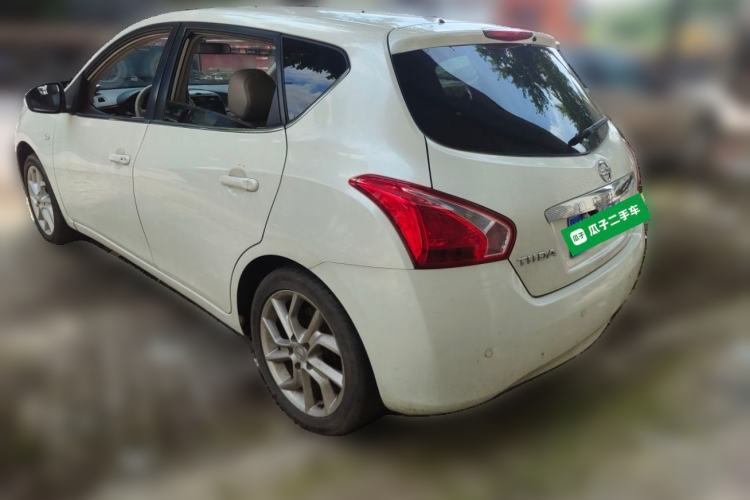 Used Nissan Tiida 2011 1.6L CVT Smart Version Rear Left 45 Deg