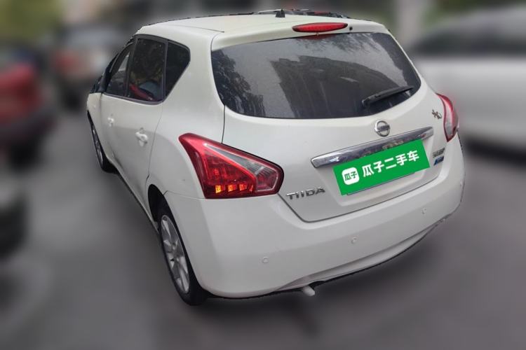 Used Nissan Tiida 2011 1.6L CVT Smart Version Rear Left 45 Deg