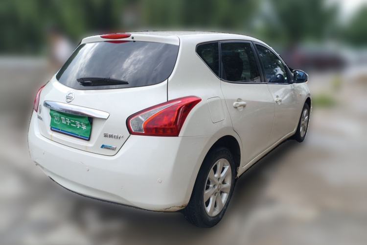 Used Nissan Tiida 2011 1.6L CVT Smart Version Rear Right 45 Deg