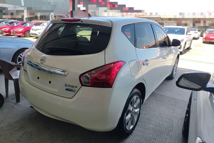 Used Nissan Tiida 2011 1.6L CVT Smart Version Rear Right 45 Deg