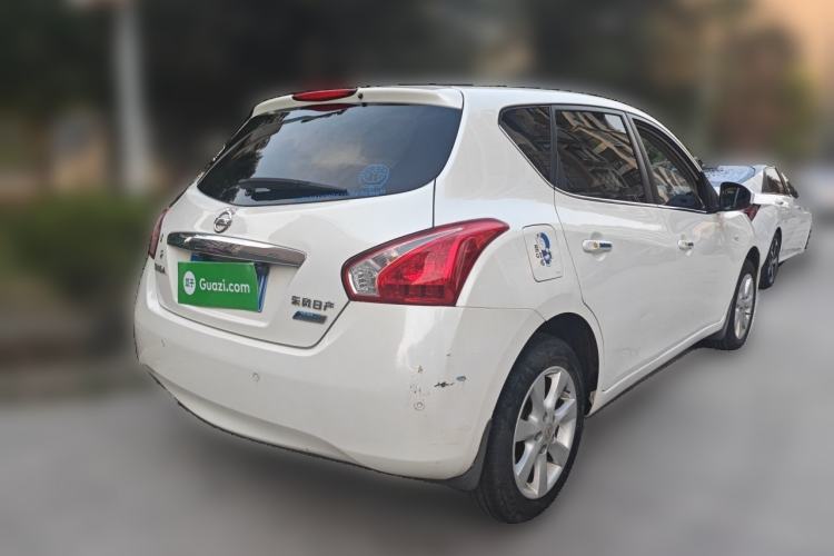 Used Nissan Tiida 2011 1.6L CVT Comfort Model Rear Right 45 Deg