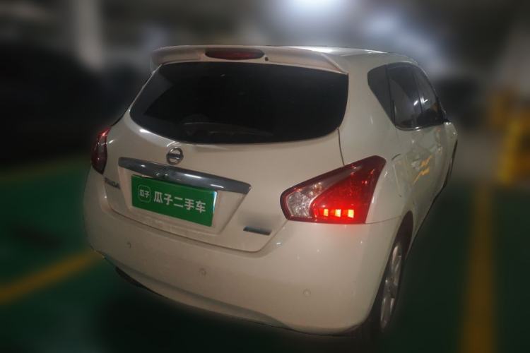 Used Nissan Tiida 2011 1.6L CVT Smart Version Rear Right 45 Deg