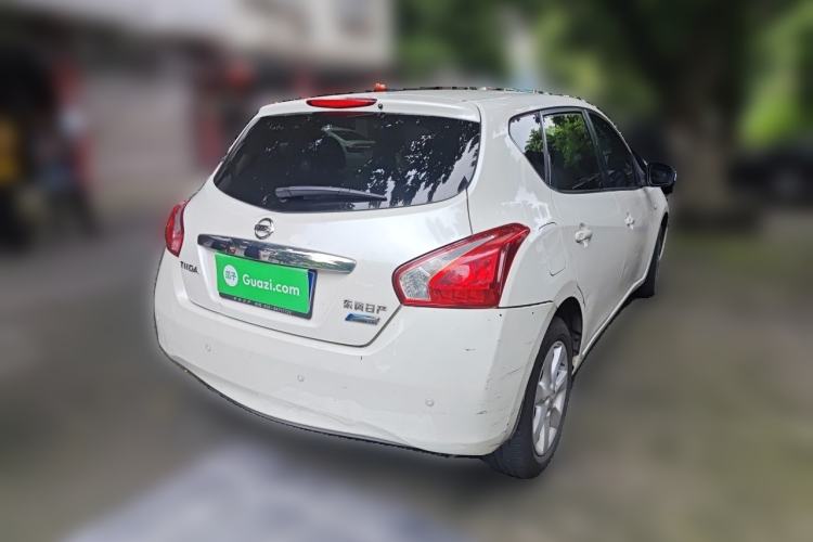 Used Nissan Tiida 2011 1.6L CVT Comfort Model Rear Right 45 Deg