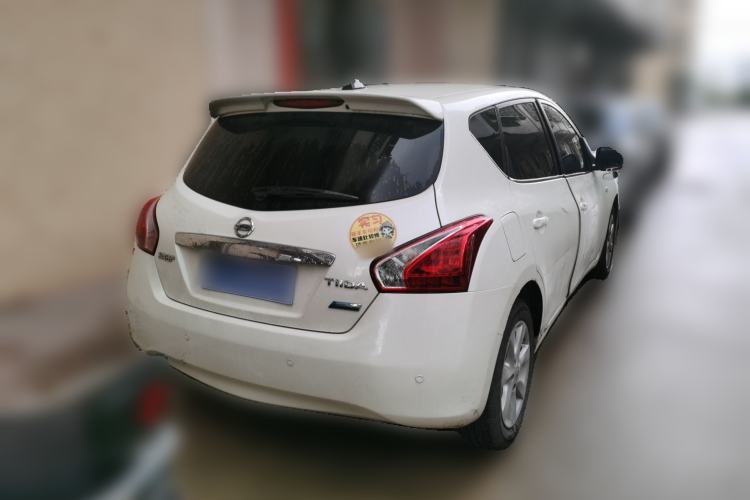 Used Nissan Tiida 2011 1.6L CVT Comfort Model Rear Right 45 Deg
