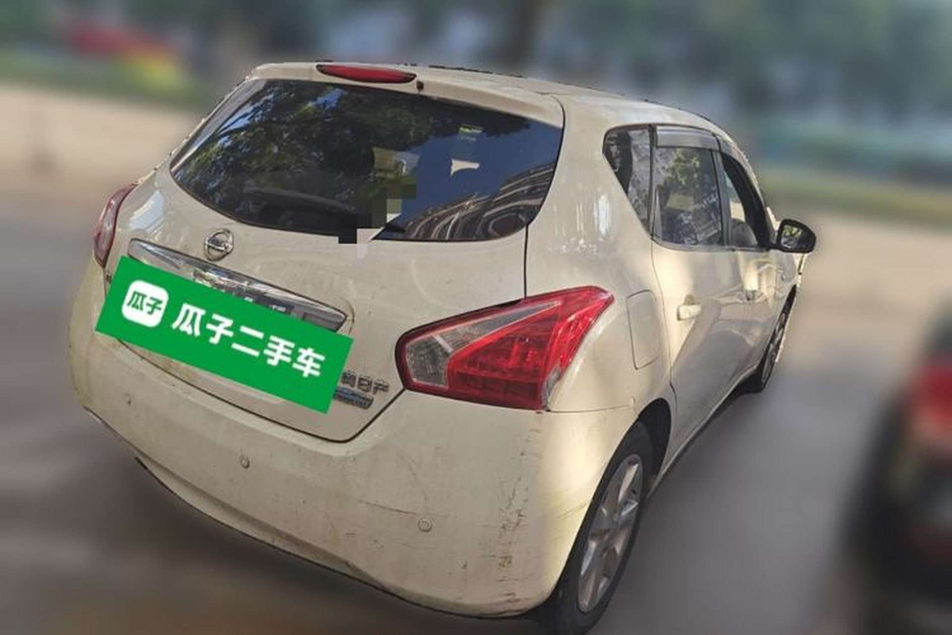 Used Nissan Tiida 2011 1.6L CVT Smart Version Rear Right 45 Deg