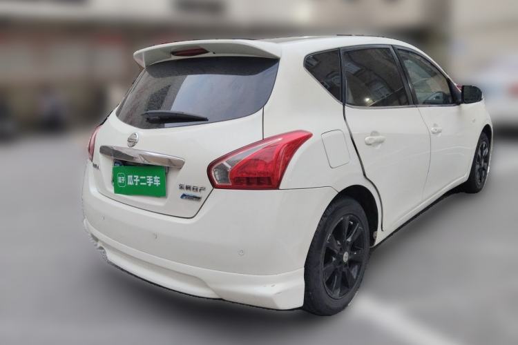 Used Nissan Tiida 2011 1.6L CVT Smart Version Rear Right 45 Deg