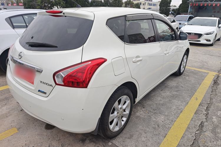 Used Nissan Tiida 2011 1.6L CVT Comfort Model Rear Right 45 Deg