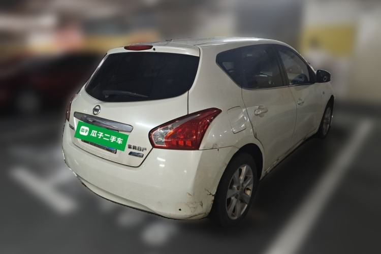 Used Nissan Tiida 2011 1.6L CVT Smart Version Rear Right 45 Deg
