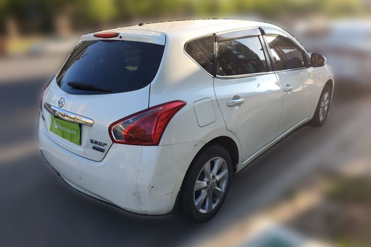 Used Nissan Tiida 2011 1.6L CVT Smart Version Rear Right 45 Deg