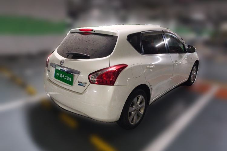 Used Nissan Tiida 2011 1.6L CVT Smart Version Rear Right 45 Deg