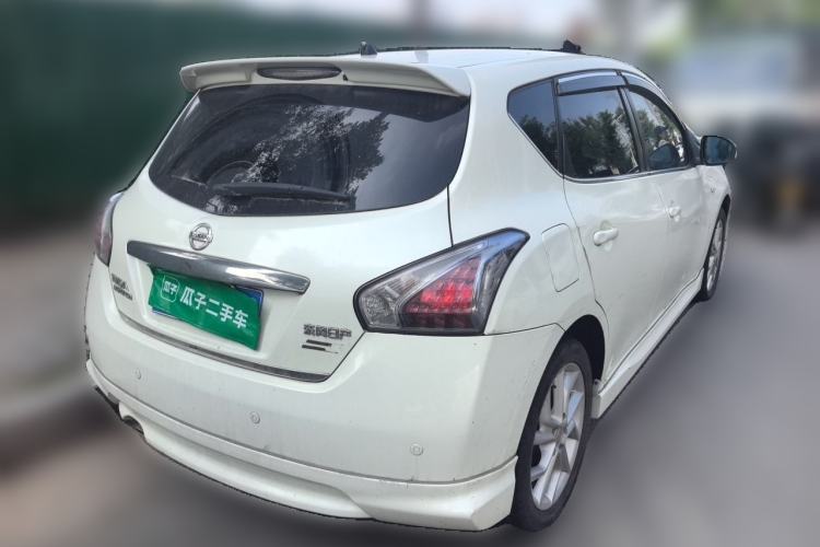 Used Nissan Tiida 2011 1.6T M-CVT Cool Edition Rear Right 45 Deg