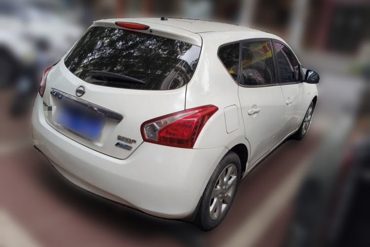 Used Nissan Tiida 2011 1.6L CVT Smart Version Rear Right 45 Deg