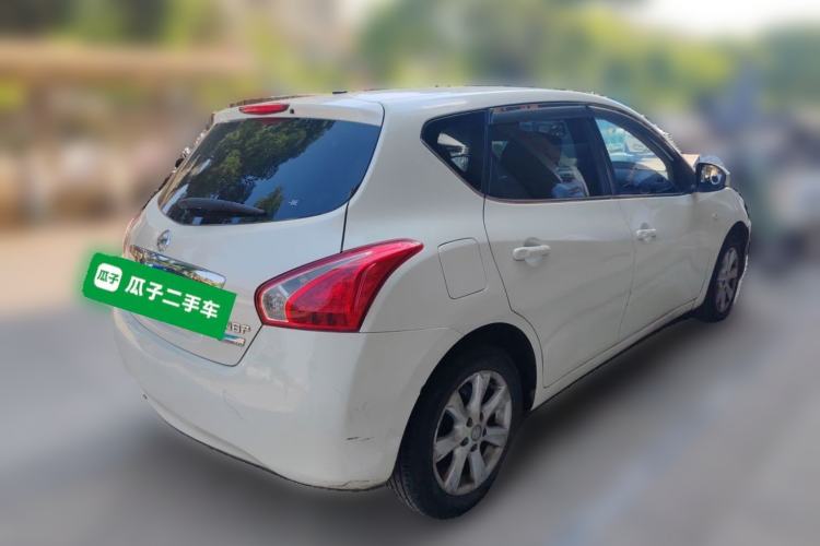 Used Nissan Tiida 2011 1.6L CVT Smart Version Rear Right 45 Deg