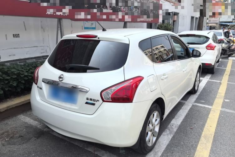 Used Nissan Tiida 2011 1.6L CVT Comfort Model Rear Right 45 Deg