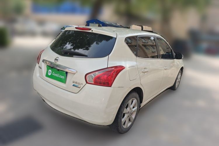 Used Nissan Tiida 2011 1.6L CVT Smart Version Rear Right 45 Deg