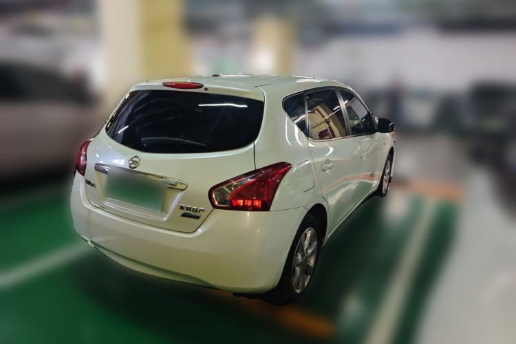 Used Nissan Tiida 2011 1.6L CVT Comfort Model Rear Right 45 Deg