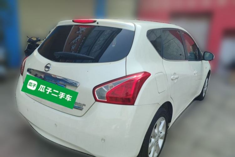 Used Nissan Tiida 2011 1.6L CVT Smart Version Rear Right 45 Deg