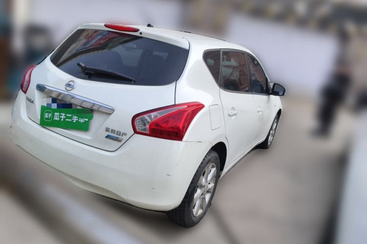 Used Nissan Tiida 2011 1.6L CVT Smart Version Rear Right 45 Deg