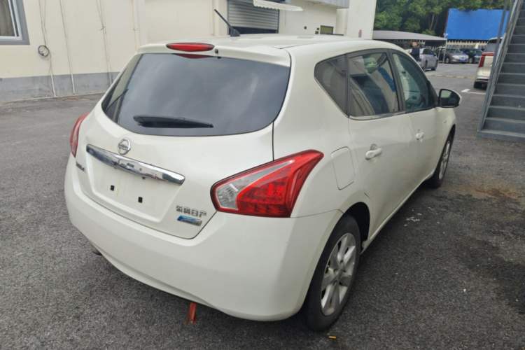 Used Nissan Tiida 2011 1.6L CVT Smart Version Rear Right 45 Deg