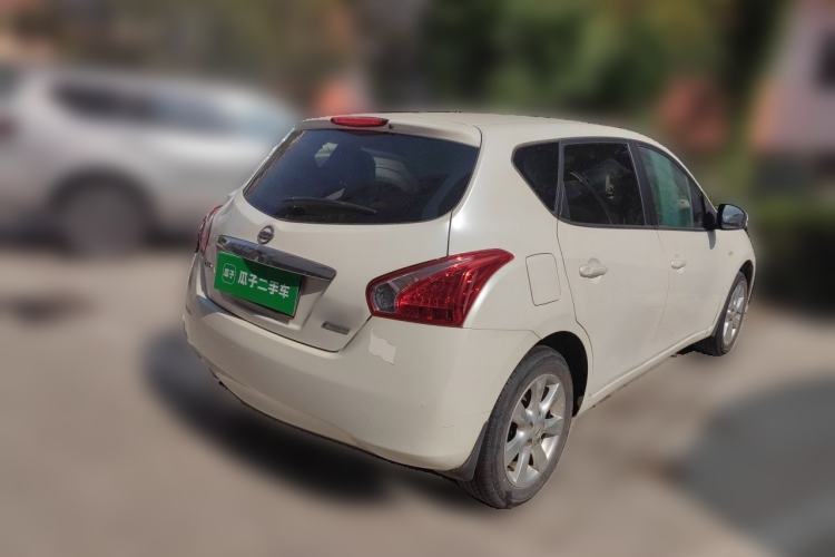 Used Nissan Tiida 2011 1.6L CVT Comfort Model Rear Right 45 Deg