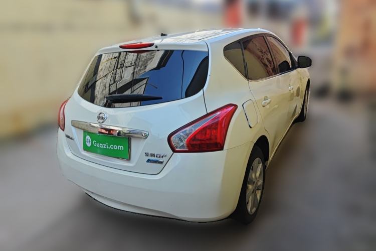 Used Nissan Tiida 2011 1.6L CVT Smart Version Rear Right 45 Deg