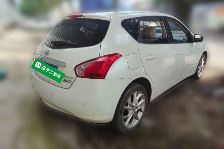 Used Nissan Tiida 2011 1.6L CVT Smart Version Rear Right 45 Deg