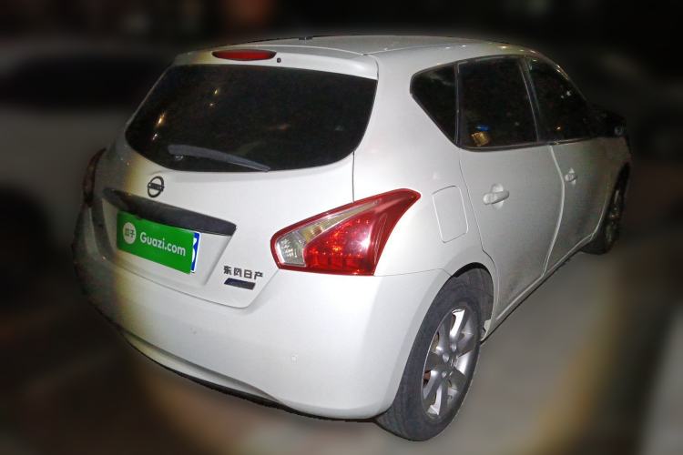 Used Nissan Tiida 2011 1.6L CVT Smart Version Rear Right 45 Deg
