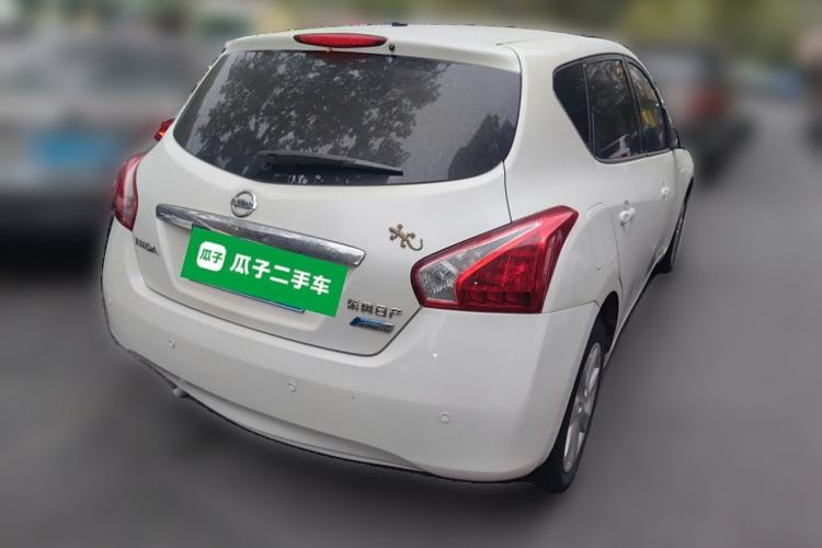 Used Nissan Tiida 2011 1.6L CVT Smart Version Rear Right 45 Deg