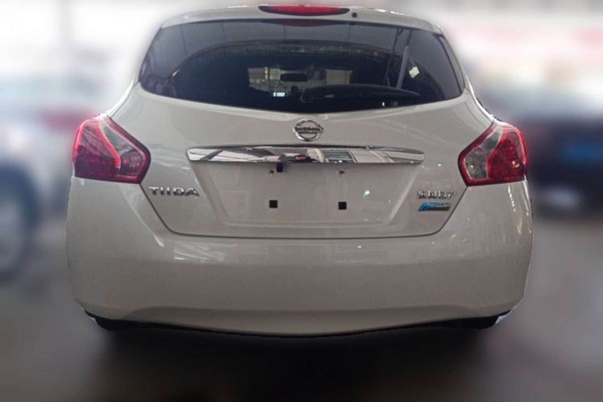 Used Nissan Tiida 2011 1.6L CVT Smart Version Rear