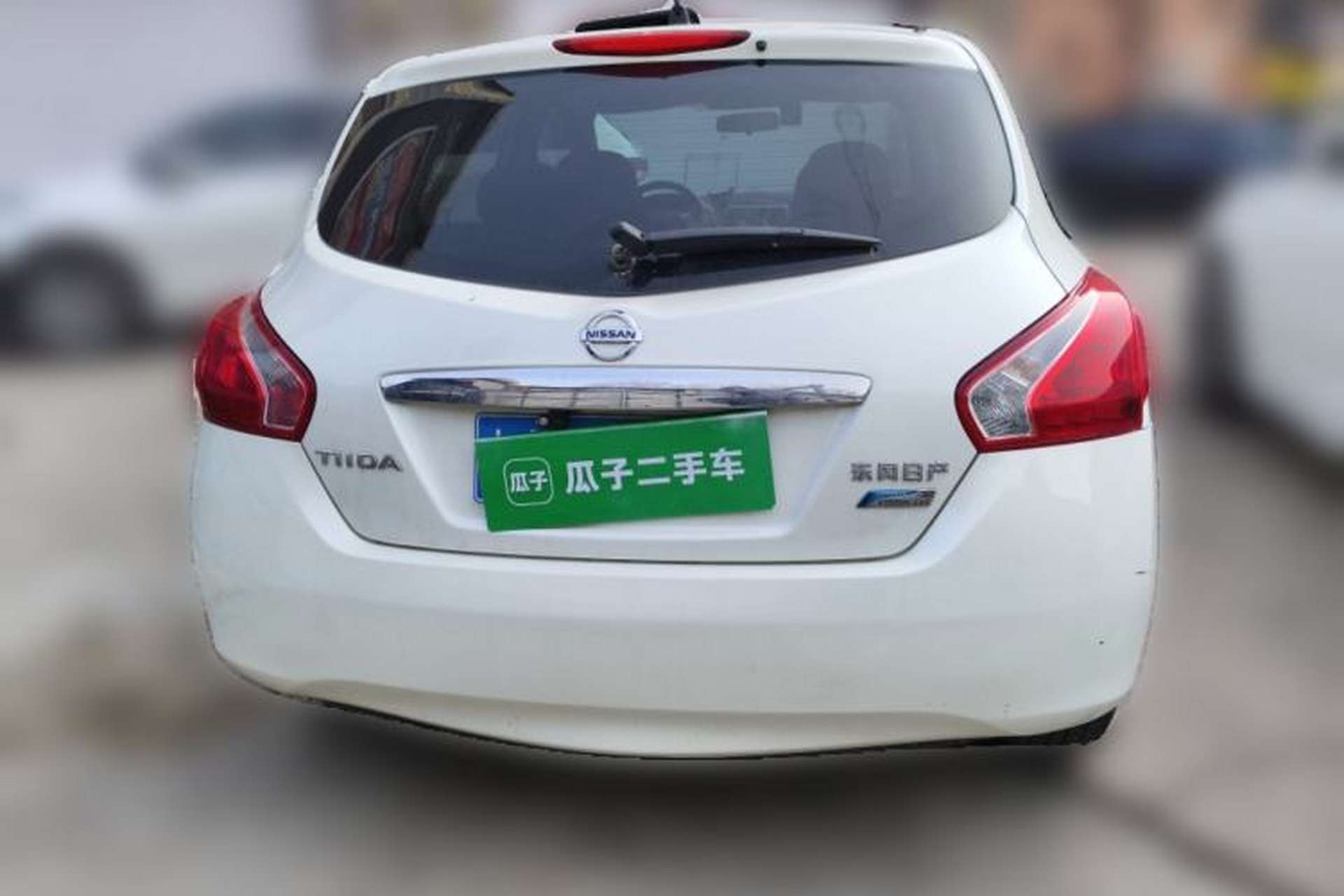 Used Nissan Tiida 2011 1.6L CVT Smart Version Rear