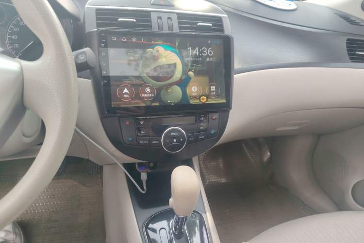Used Nissan Tiida 2011 1.6L CVT Smart Version Audio And AC Panel