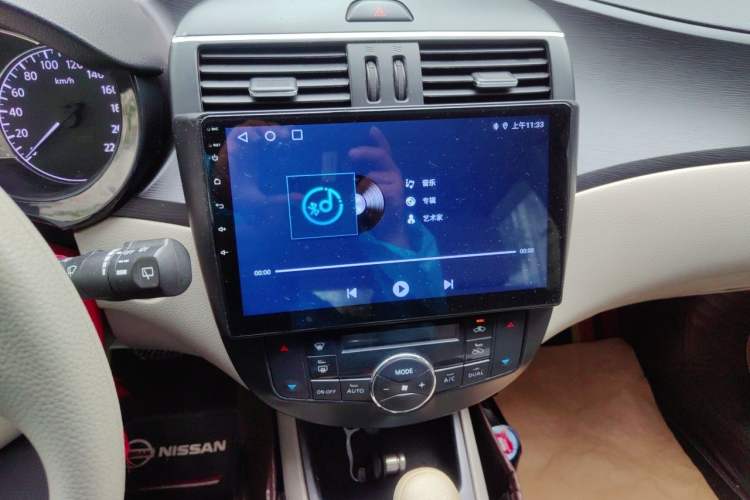 Used Nissan Tiida 2011 1.6L CVT Smart Version Audio And AC Panel