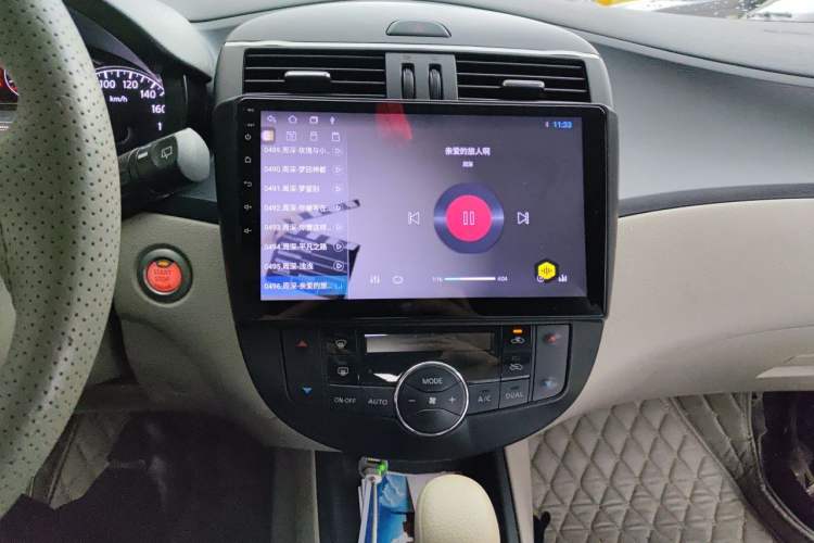 Used Nissan Tiida 2011 1.6L CVT Smart Version Audio And AC Panel