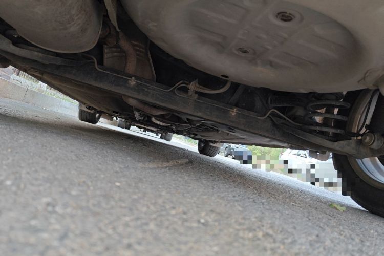 Used Nissan Tiida 2011 1.6L CVT Comfort Model Chassis Rear